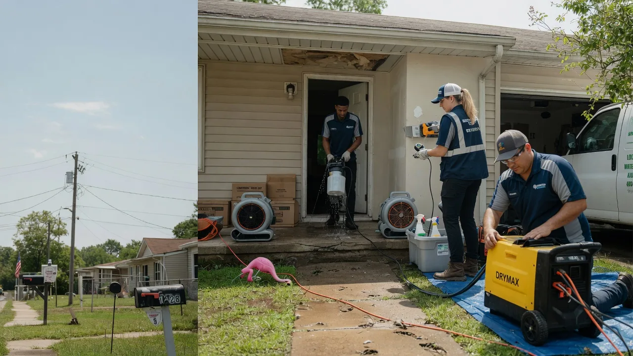 Storm Damage Water Removal in Plymouth, IL near me